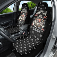 Jimothy The Raccoon Car Seat Cover Vintage Raccoon Small Frame Big Heart