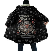 Jimothy The Raccoon Cloak Vintage Raccoon Small Frame Big Heart