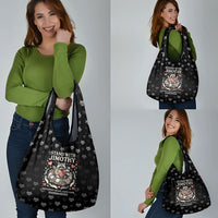 Jimothy The Raccoon Grocery Bag Vintage Raccoon Small Frame Big Heart