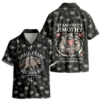 Jimothy The Raccoon Kid Hawaiian Shirt Vintage Raccoon Small Frame Big Heart