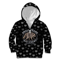 Jimothy The Raccoon Kid Hoodie Vintage Raccoon Small Frame Big Heart