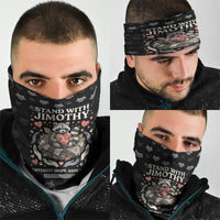 Jimothy The Raccoon Neck Gaiter Vintage Raccoon Small Frame Big Heart