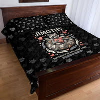 Jimothy The Raccoon Quilt Bed Set Vintage Raccoon Small Frame Big Heart