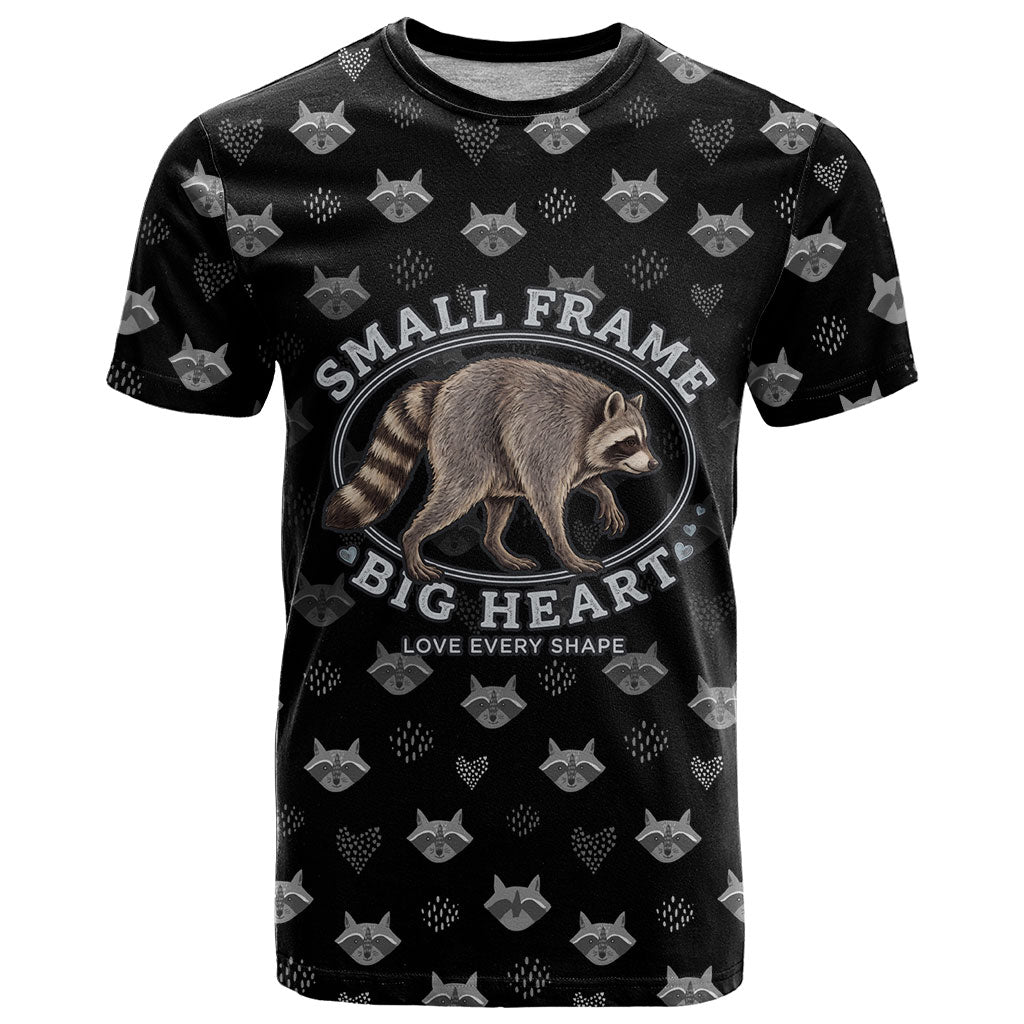 Jimothy The Raccoon T Shirt Vintage Raccoon Small Frame Big Heart