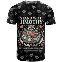 Jimothy The Raccoon T Shirt Vintage Raccoon Small Frame Big Heart