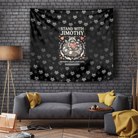 Jimothy The Raccoon Tapestry Vintage Raccoon Small Frame Big Heart