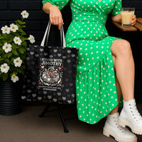 Jimothy The Raccoon Tote Bag Vintage Raccoon Small Frame Big Heart