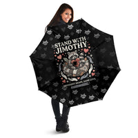 Jimothy The Raccoon Umbrella Vintage Raccoon Small Frame Big Heart