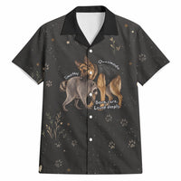 Jimothy And Quasimodo Hawaiian Shirt Vintage German Shepherd And Raccoon - Born Rare Loved Deeply