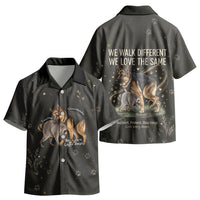 Jimothy And Quasimodo Kid Hawaiian Shirt Vintage German Shepherd And Raccoon - Born Rare Loved Deeply