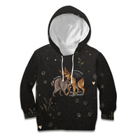 Jimothy And Quasimodo Kid Hoodie Vintage German Shepherd And Raccoon - Born Rare Loved Deeply
