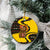 Germany Christmas Ceramic Ornament with Bear Boar Otter Squirrel and Holiday Pattern Design - Wonder Print Shop