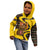 Germany Christmas Kid Hoodie with Bear Boar Otter Squirrel and Holiday Pattern Design - Wonder Print Shop