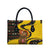 Germany Christmas Leather Bag with Bear Boar Otter Squirrel and Holiday Pattern Design - Wonder Print Shop