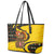 Germany Christmas Leather Tote Bag with Bear Boar Otter Squirrel and Holiday Pattern Design - Wonder Print Shop
