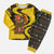 Germany Christmas Pajama Set with Bear Boar Otter Squirrel and Holiday Pattern Design - Wonder Print Shop