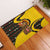 Germany Christmas Rubber Doormat with Bear Boar Otter Squirrel and Holiday Pattern Design - Wonder Print Shop