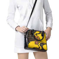 Germany Christmas Shoulder Handbag with Bear Boar Otter Squirrel and Holiday Pattern Design - Wonder Print Shop