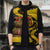 Germany Christmas Sleeveless Puffer Jacket with Bear Boar Otter Squirrel and Holiday Pattern Design - Wonder Print Shop