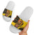 Germany Christmas Slide Sandals with Bear Boar Otter Squirrel and Holiday Pattern Design - Wonder Print Shop