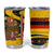 Germany Christmas Tumbler Cup with Bear Boar Otter Squirrel and Holiday Pattern Design - Wonder Print Shop