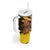 Germany Christmas Tumbler With Handle with Bear Boar Otter Squirrel and Holiday Pattern Design - Wonder Print Shop