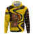 Germany Christmas Zip Hoodie with Bear Boar Otter Squirrel and Holiday Pattern Design - Wonder Print Shop