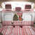 Germany Christmas Back Car Seat Cover with German Shepherd Dog Gingerbread Tree and Red Holiday Pattern - Wonder Print Shop