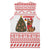 Germany Christmas Basketball Jersey with German Shepherd Dog Gingerbread Tree and Red Holiday Pattern - Wonder Print Shop