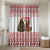 Germany Christmas Bathroom Set with German Shepherd Dog Gingerbread Tree and Red Holiday Pattern - Wonder Print Shop