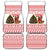 Germany Christmas Car Mats with German Shepherd Dog Gingerbread Tree and Red Holiday Pattern - Wonder Print Shop