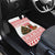 Germany Christmas Car Mats with German Shepherd Dog Gingerbread Tree and Red Holiday Pattern - Wonder Print Shop