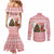 Germany Christmas Couples Matching Mermaid Dress and Long Sleeve Button Shirt with German Shepherd Dog Gingerbread Tree and Red Holiday Pattern - Wonder Print Shop