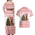 Germany Christmas Couples Matching Off Shoulder Maxi Dress and Hawaiian Shirt with German Shepherd Dog Gingerbread Tree and Red Holiday Pattern - Wonder Print Shop