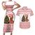 Germany Christmas Couples Matching Short Sleeve Bodycon Dress and Hawaiian Shirt with German Shepherd Dog Gingerbread Tree and Red Holiday Pattern - Wonder Print Shop