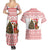 Germany Christmas Couples Matching Summer Maxi Dress and Hawaiian Shirt with German Shepherd Dog Gingerbread Tree and Red Holiday Pattern - Wonder Print Shop