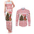 Germany Christmas Couples Matching Tank Maxi Dress and Long Sleeve Button Shirt with German Shepherd Dog Gingerbread Tree and Red Holiday Pattern - Wonder Print Shop
