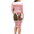 Germany Christmas Family Matching Long Sleeve Bodycon Dress and Hawaiian Shirt with German Shepherd Dog Gingerbread Tree and Red Holiday Pattern - Wonder Print Shop