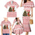 Germany Christmas Family Matching Mermaid Dress and Hawaiian Shirt with German Shepherd Dog Gingerbread Tree and Red Holiday Pattern - Wonder Print Shop
