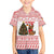 Germany Christmas Family Matching Off The Shoulder Long Sleeve Dress and Hawaiian Shirt with German Shepherd Dog Gingerbread Tree and Red Holiday Pattern - Wonder Print Shop