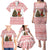 Germany Christmas Family Matching Puletasi and Hawaiian Shirt with German Shepherd Dog Gingerbread Tree and Red Holiday Pattern - Wonder Print Shop