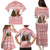 Germany Christmas Family Matching Puletasi and Hawaiian Shirt with German Shepherd Dog Gingerbread Tree and Red Holiday Pattern - Wonder Print Shop
