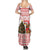 Germany Christmas Family Matching Summer Maxi Dress and Hawaiian Shirt with German Shepherd Dog Gingerbread Tree and Red Holiday Pattern - Wonder Print Shop