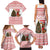 Germany Christmas Family Matching Tank Maxi Dress and Hawaiian Shirt with German Shepherd Dog Gingerbread Tree and Red Holiday Pattern - Wonder Print Shop
