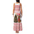 Germany Christmas Family Matching Tank Maxi Dress and Hawaiian Shirt with German Shepherd Dog Gingerbread Tree and Red Holiday Pattern - Wonder Print Shop