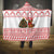 Germany Christmas Hooded Blanket with German Shepherd Dog Gingerbread Tree and Red Holiday Pattern - Wonder Print Shop