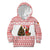 Germany Christmas Kid Hoodie with German Shepherd Dog Gingerbread Tree and Red Holiday Pattern - Wonder Print Shop