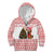 Germany Christmas Kid Hoodie with German Shepherd Dog Gingerbread Tree and Red Holiday Pattern - Wonder Print Shop