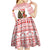 Germany Christmas Kid Short Sleeve Dress with German Shepherd Dog Gingerbread Tree and Red Holiday Pattern - Wonder Print Shop