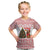 Germany Christmas Kid T Shirt with German Shepherd Dog Gingerbread Tree and Red Holiday Pattern - Wonder Print Shop